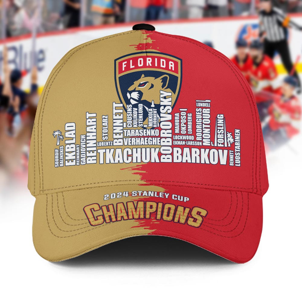 NHL Florida Panthers Stanley Cup Personalized Classic Cap For Fan