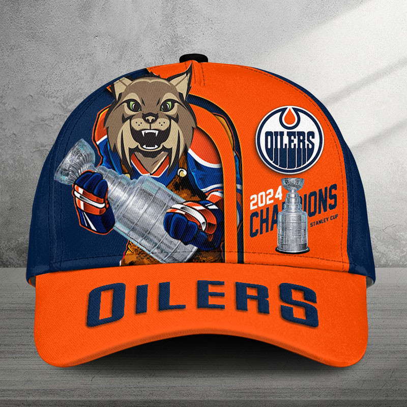 NHL Hats Edmonton Oilers Personalized Classic Cap For Fan
