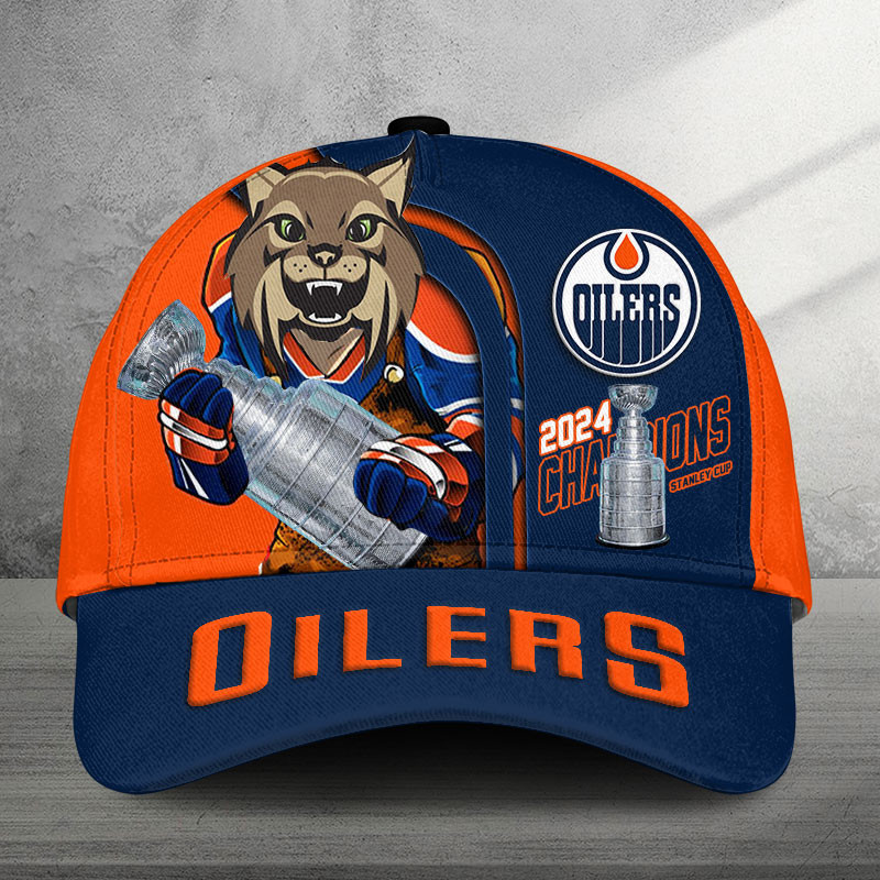 Edmonton Oilers NHL Personalized Classic Cap For Fan