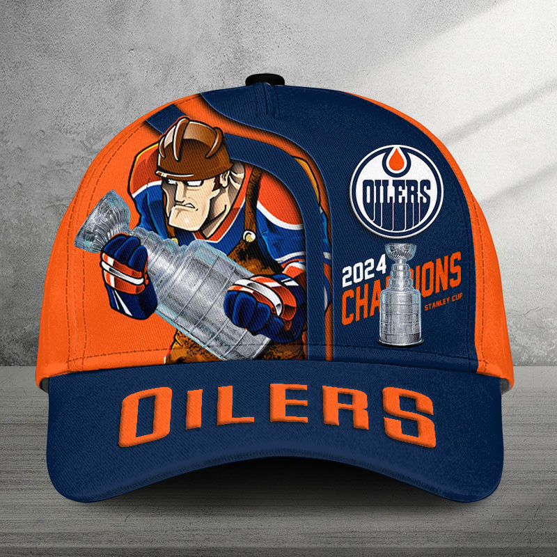NHL Edmonton Oilers Personalized Classic Cap For Fan