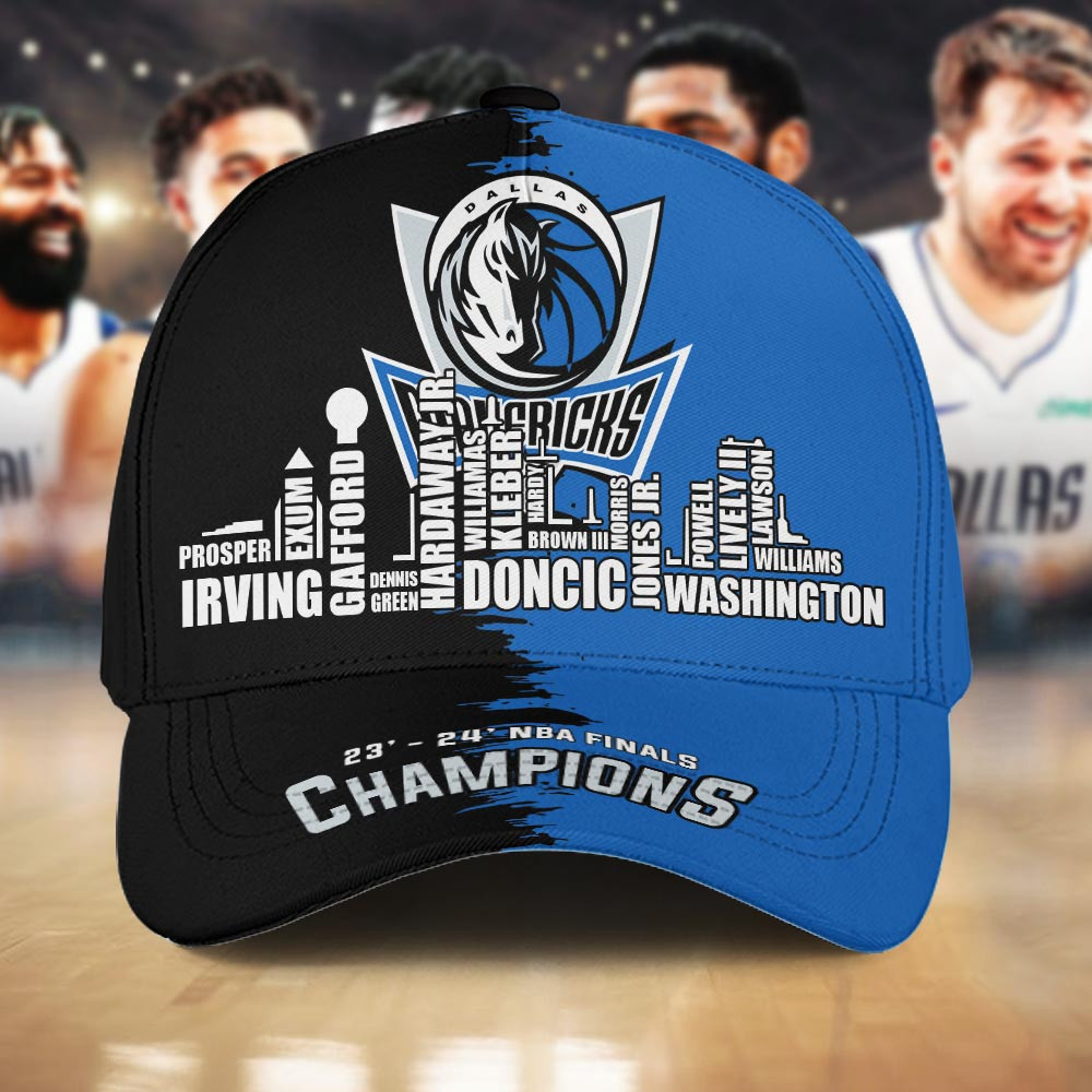 NBA Finals Dallas Mavericks Personalize Classic Cap For Fan