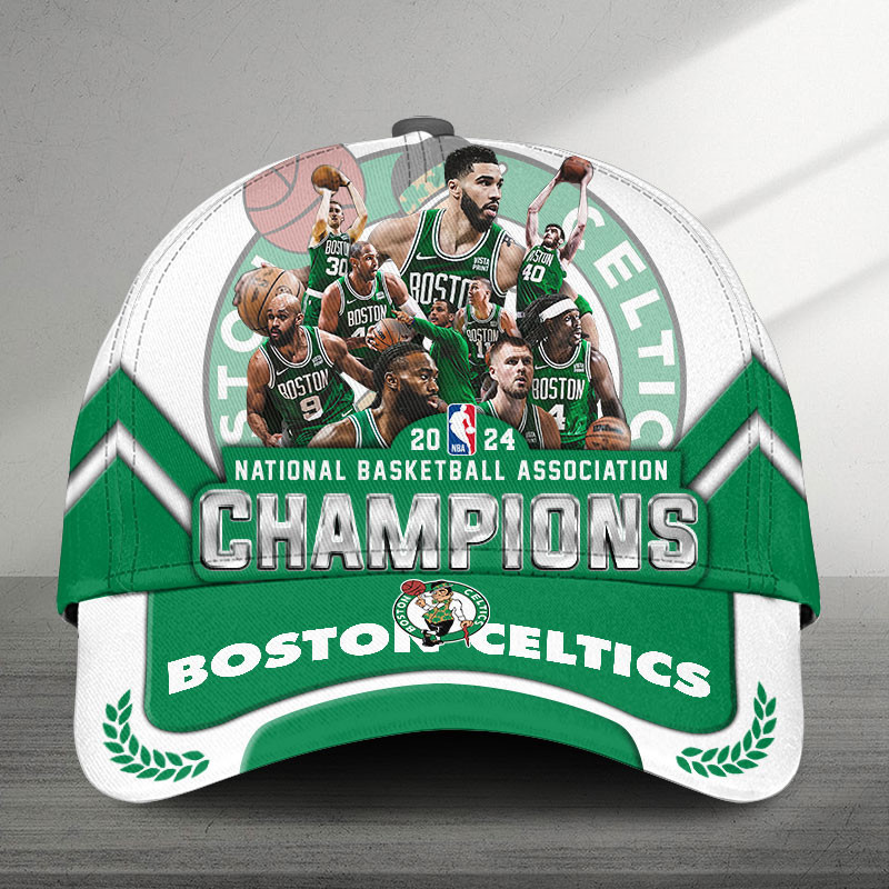 NBA Boston Celtics Champions Personalize Classic Cap For Fan