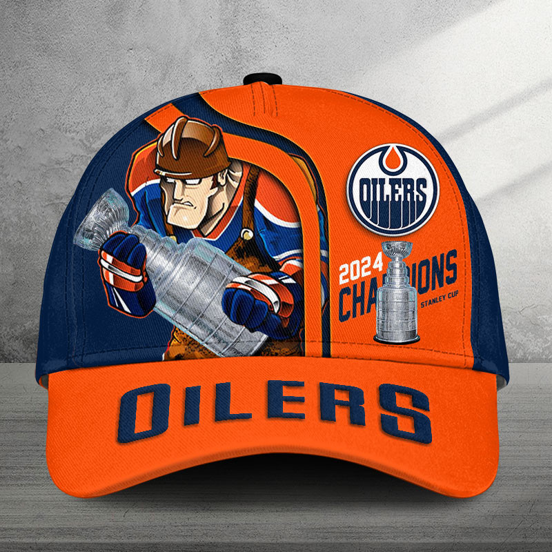 NHL Edmonton Oilers Mascot Personalized Classic Cap For Fan