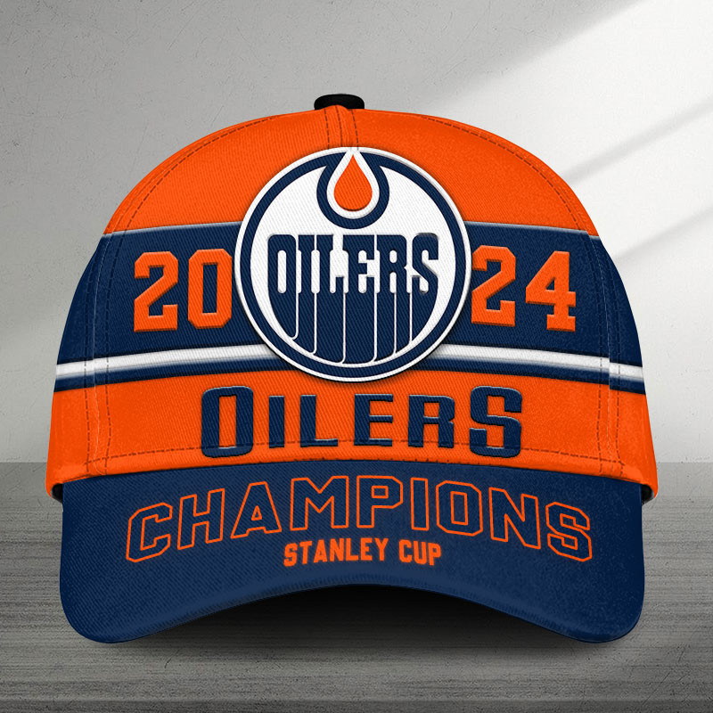 NHL Edmonton Oilers Personalized Classic Cap For Fan