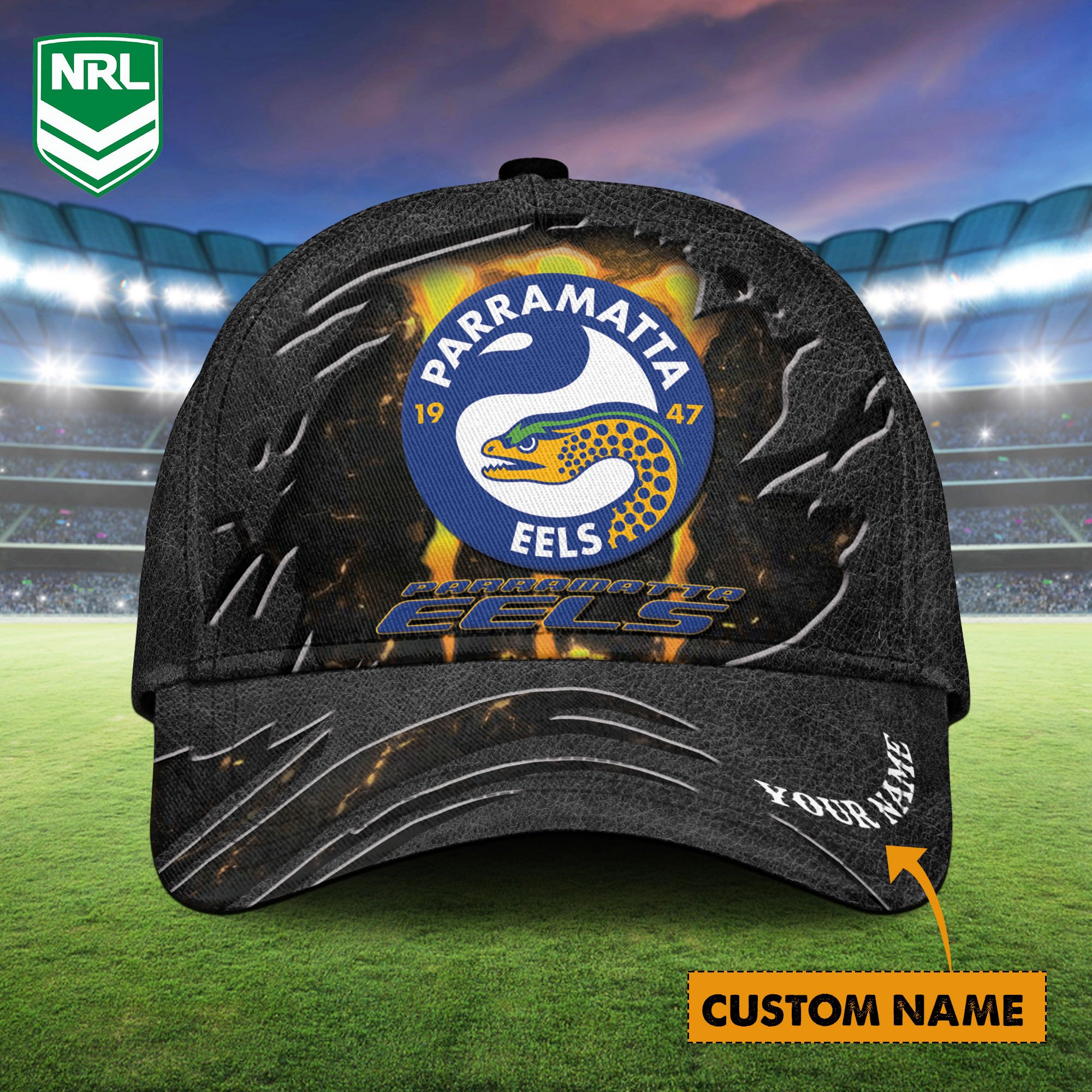 NRL Parramatta Eels Personalized Classic Cap For Fans