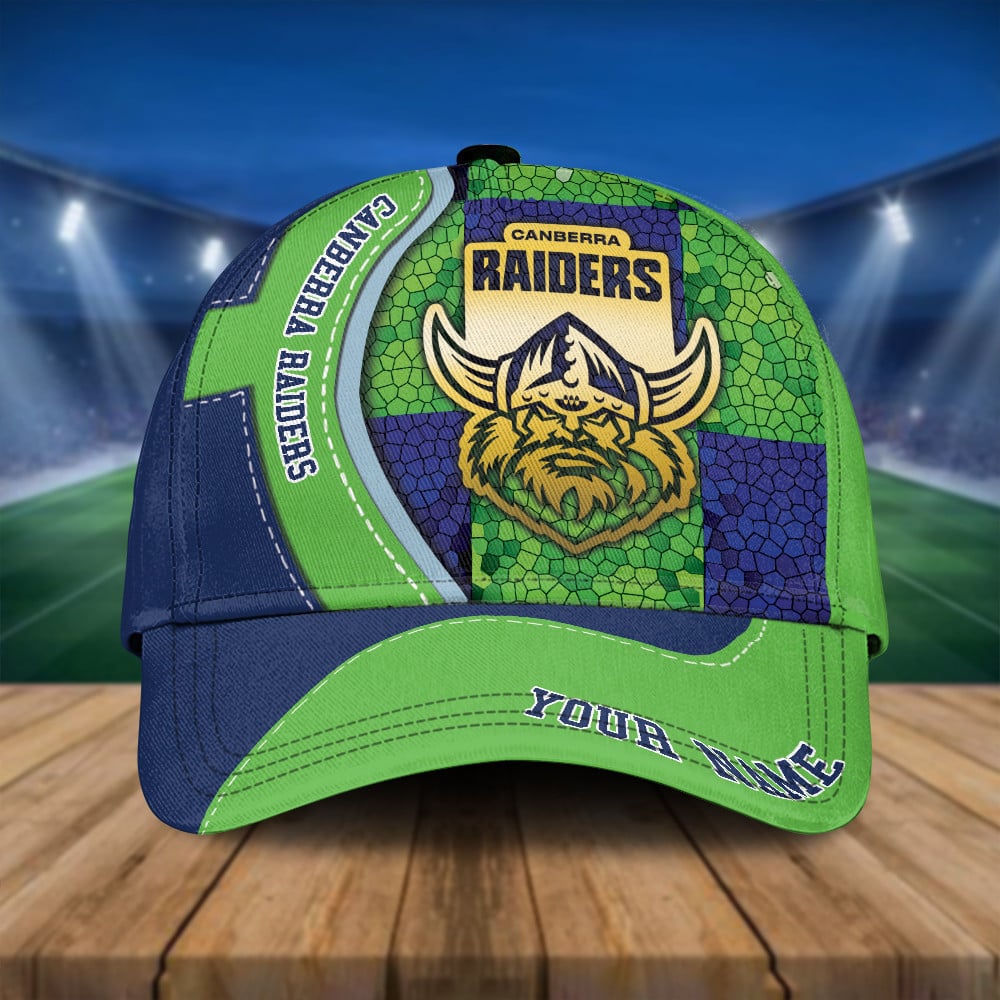 NRL Personalized Canberra Raiders Classic Cap Custom Name