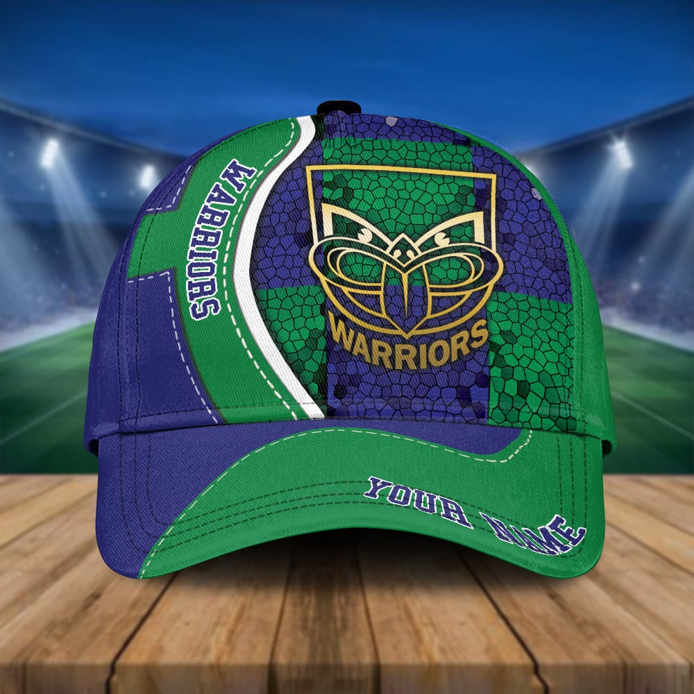 NRL Personalized Warriors Classic Cap Custom Name