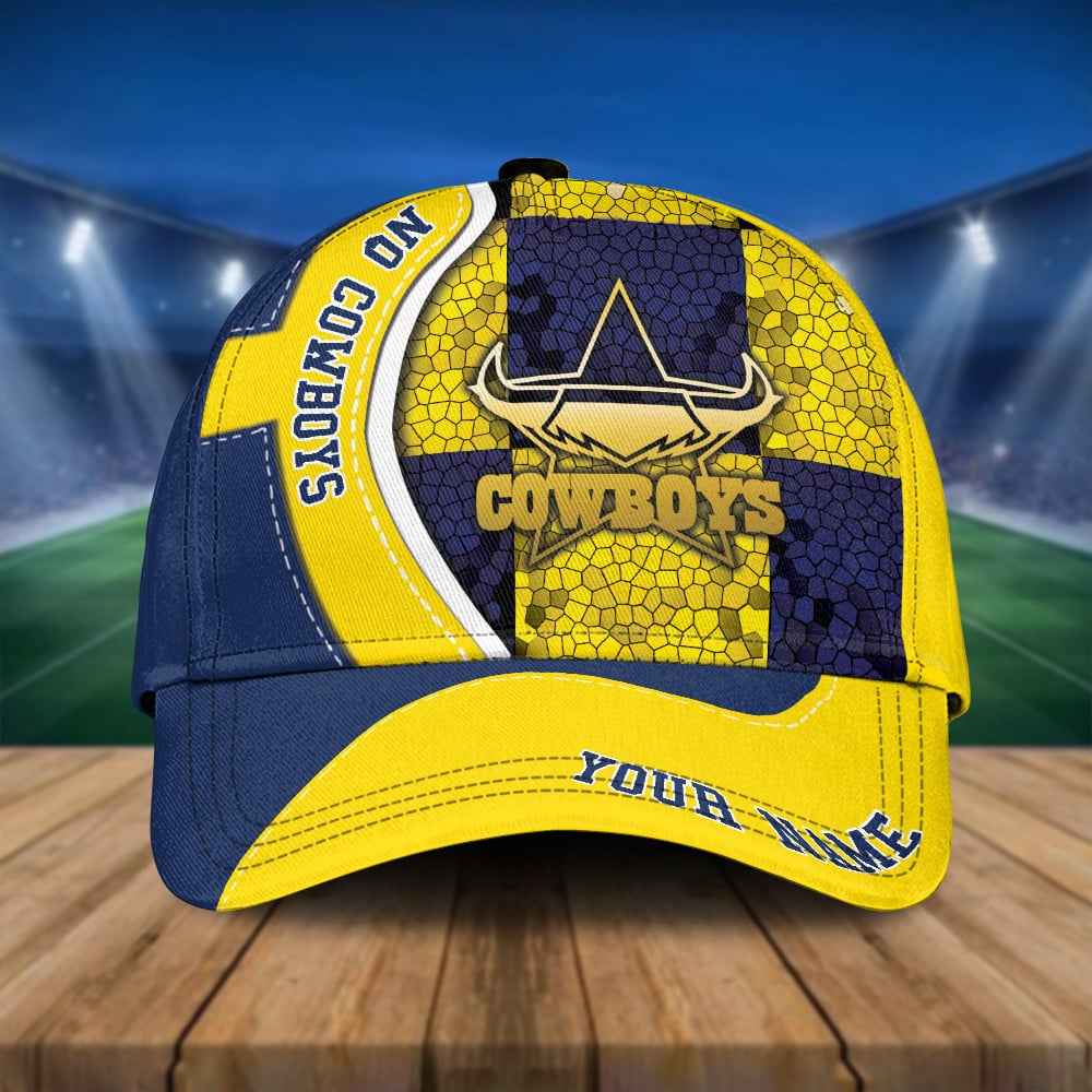 NRL Personalized North Queensland Cowboys Classic Cap Custom Name