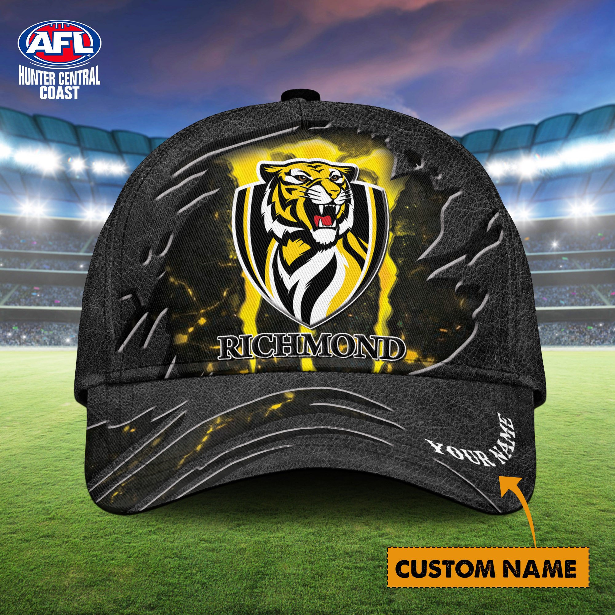 AFL Richmond Personalized Classic Cap Custom Name For Fans