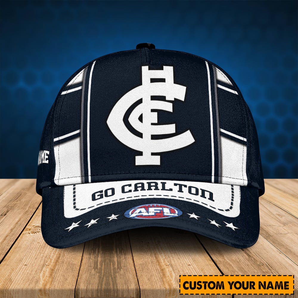 AFL Hats Carlton New Personalized Classic Cap