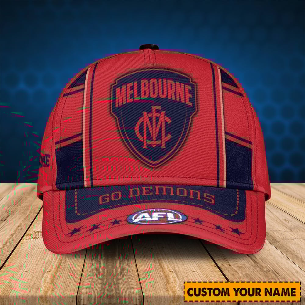 AFL Hats Melbourne New Personalized Classic Cap