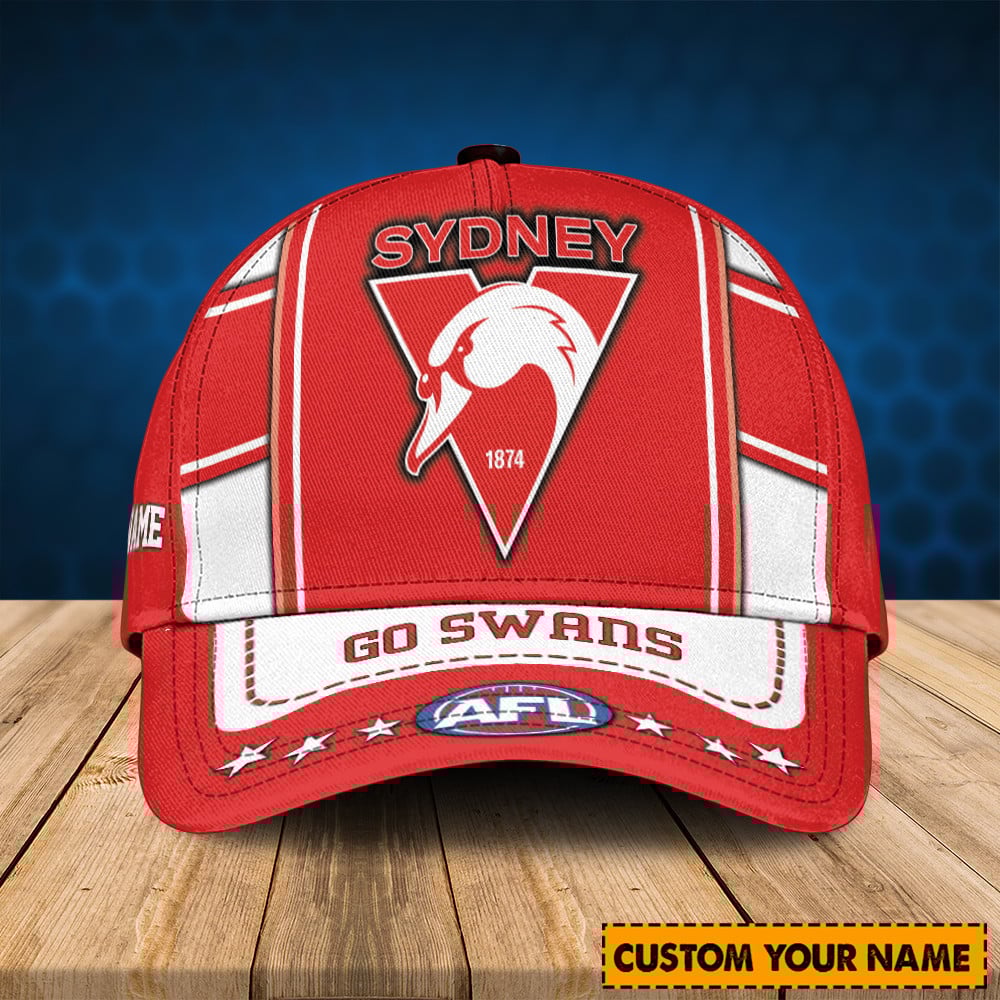 AFL Hats Sydney Swans New Personalized Classic Cap