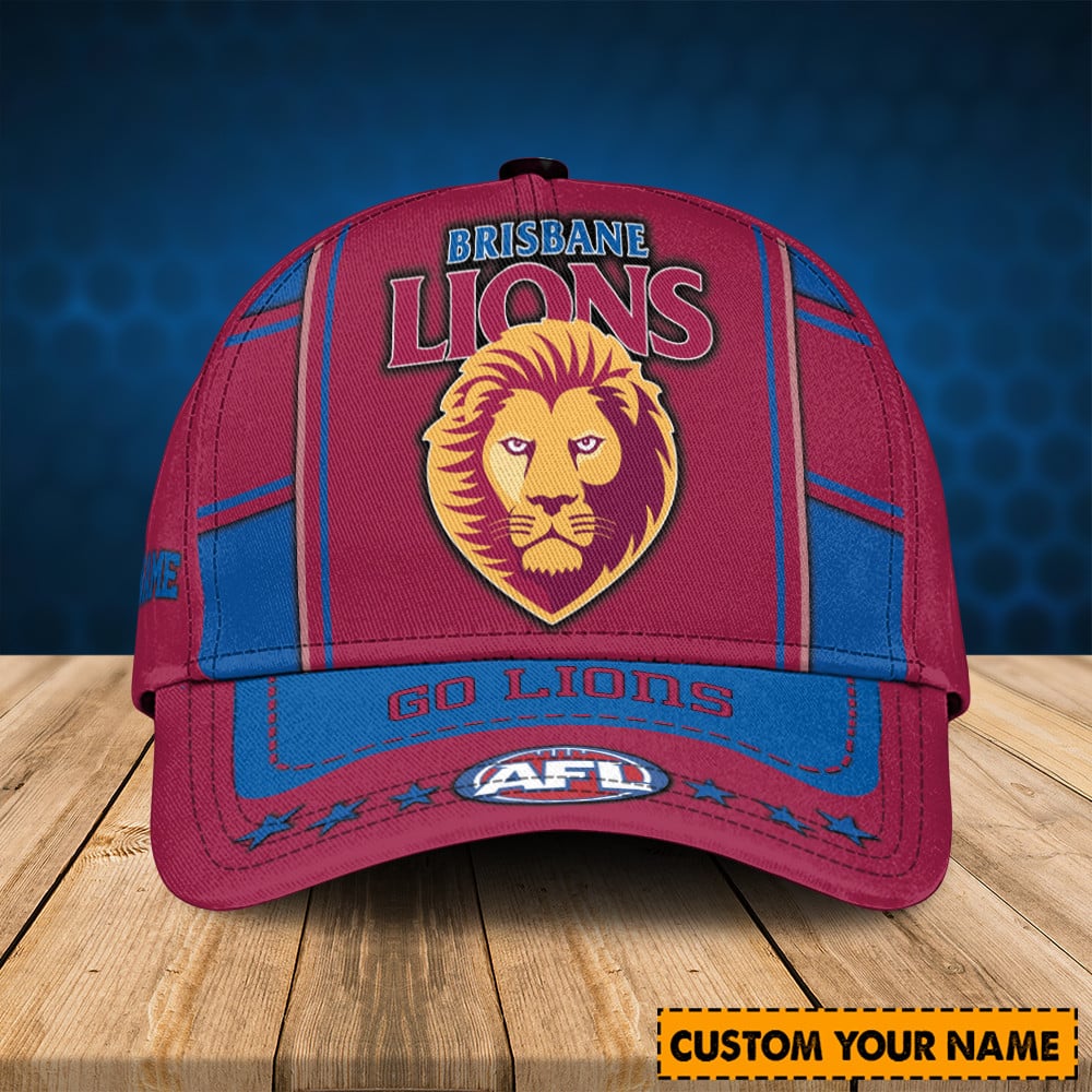 AFL Hats Brisbane Lions New Personalized Classic Cap