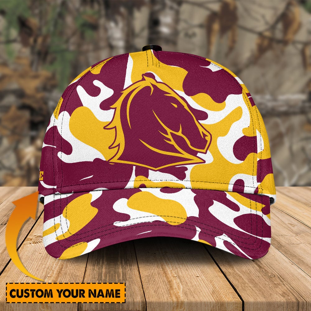 NRL Cap Brisbane Broncos New Personalized Classic Cap Collections
