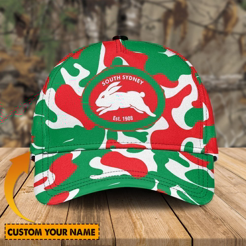 NRL Cap South Sydney Rabbitohs New Personalized Classic Cap Collections
