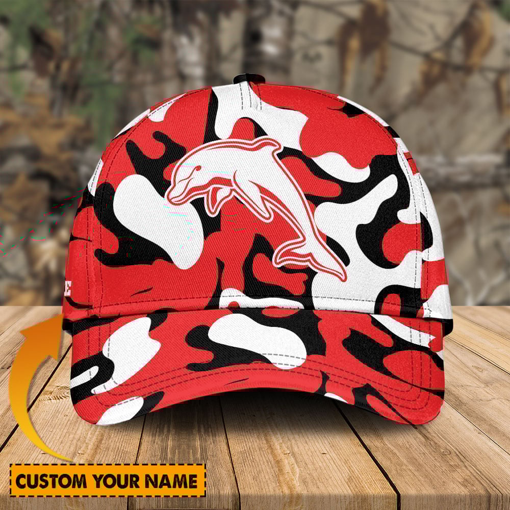 NRL Cap Dolphins New Personalized Classic Cap Collections
