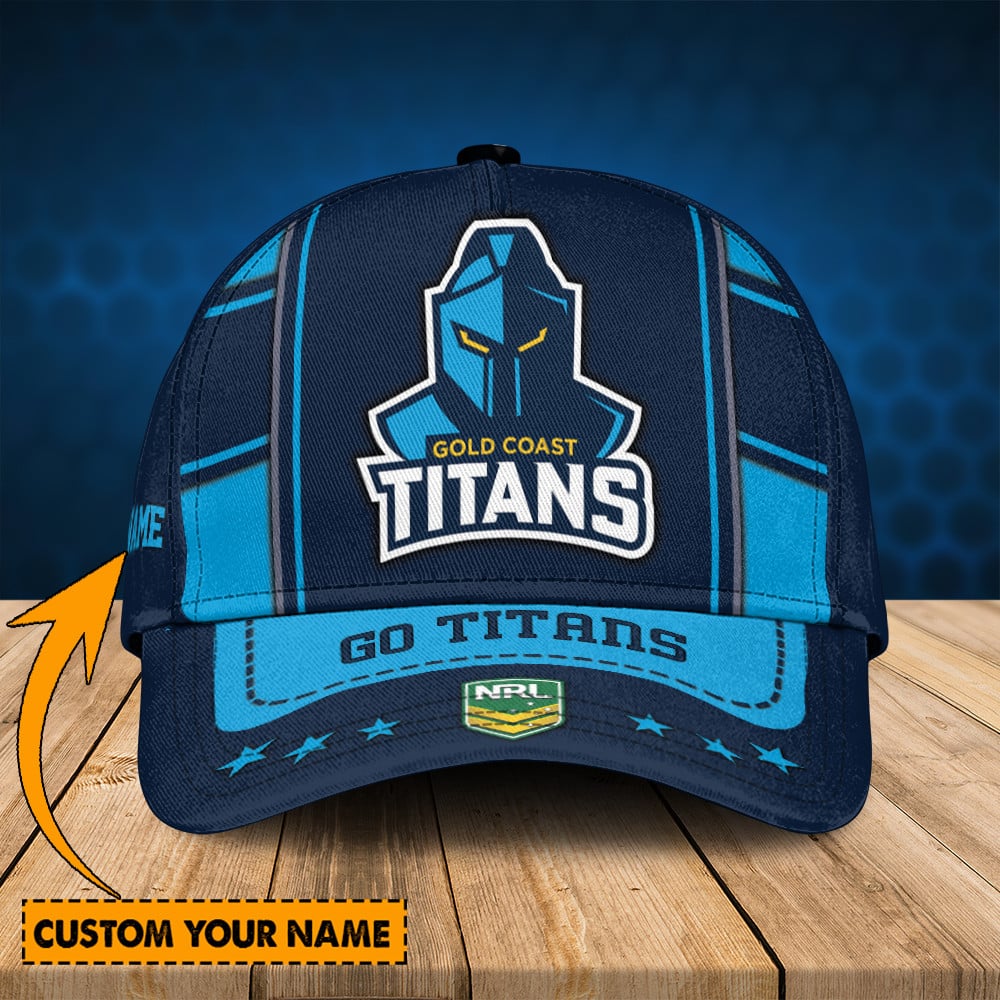 NRL Cap Gold Coast Titans New Personalized Classic Cap