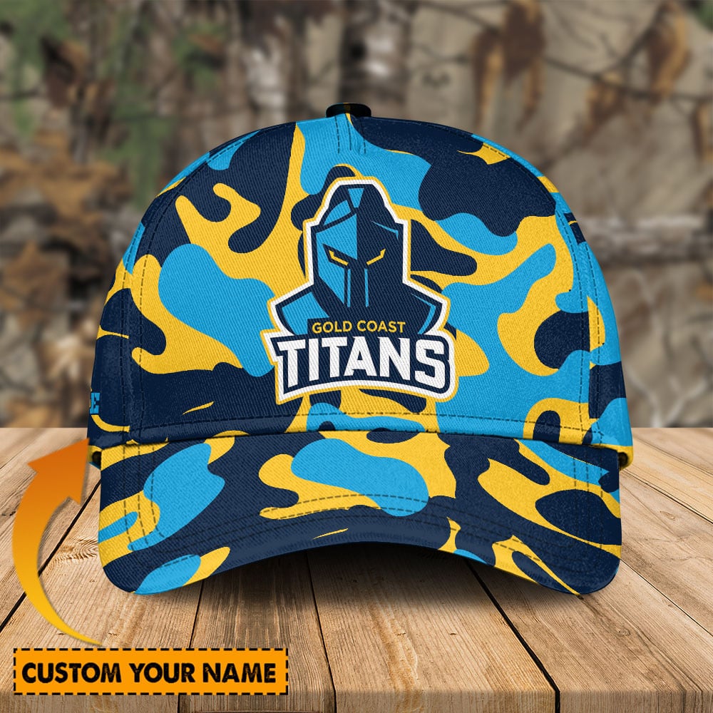 NRL Cap Gold Coast Titans New Personalized Classic Cap Collections