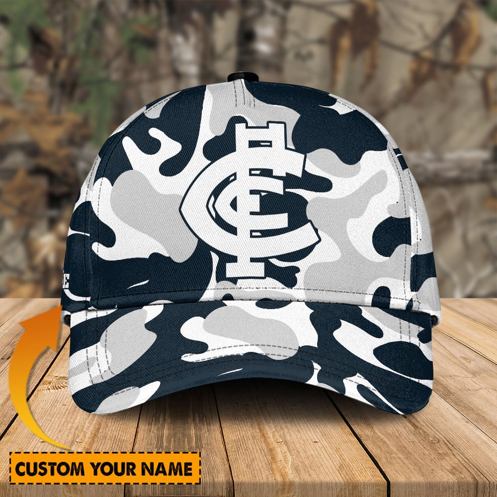AFL Classic Cap Carlton New Personalized Cap Collection 