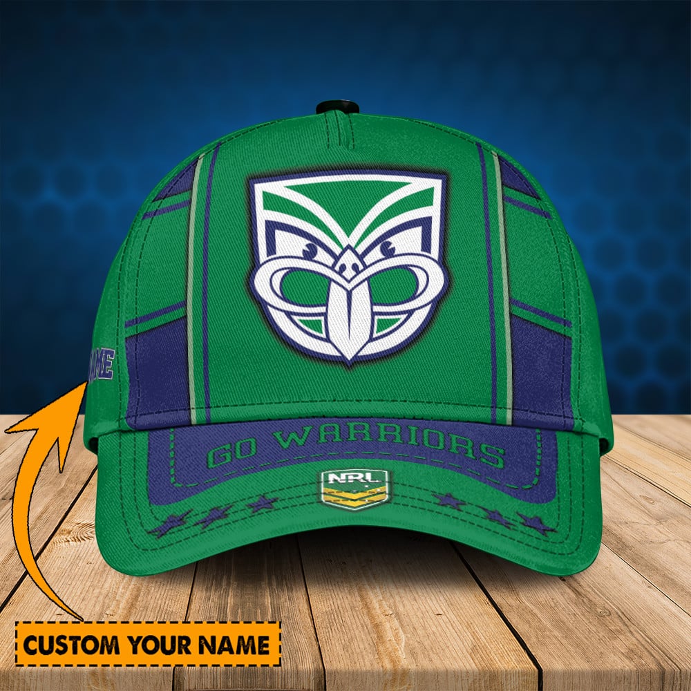 NRL Cap Warriors New Personalized Classic Cap