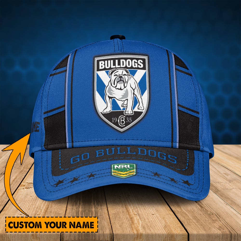 NRL Cap Canterbury-Bankstown Bulldogs New Personalized Classic Cap