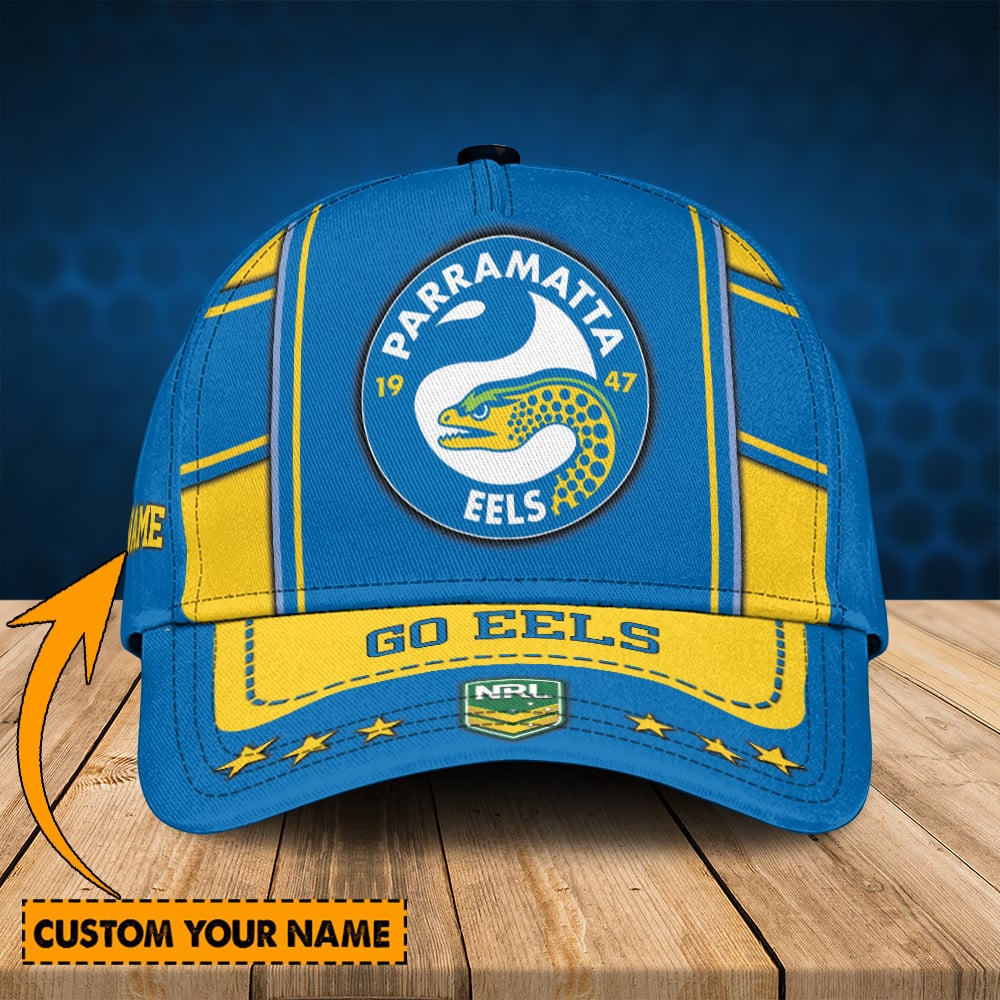 NRL Cap Parramatta Eels New Personalized Classic Cap
