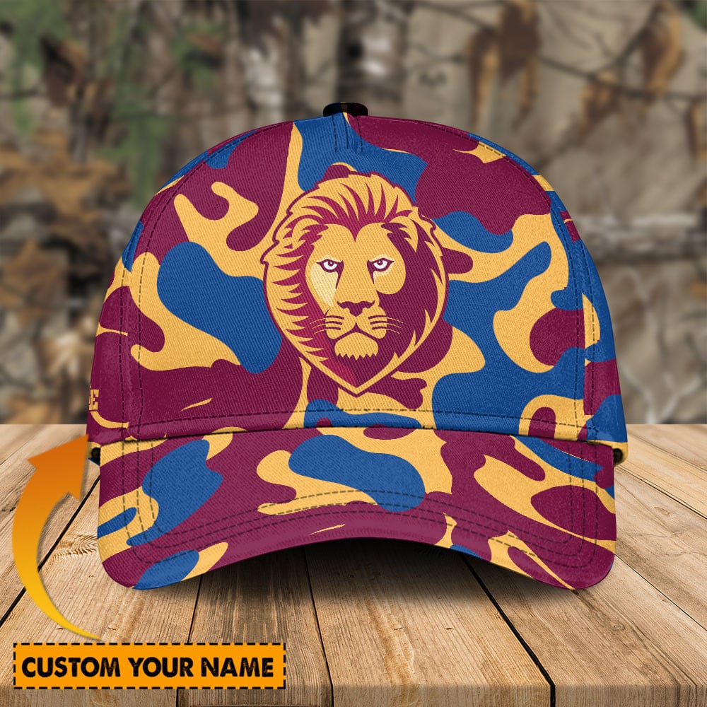 AFL Classic Cap Brisbane Lions New Personalized Cap Collection 