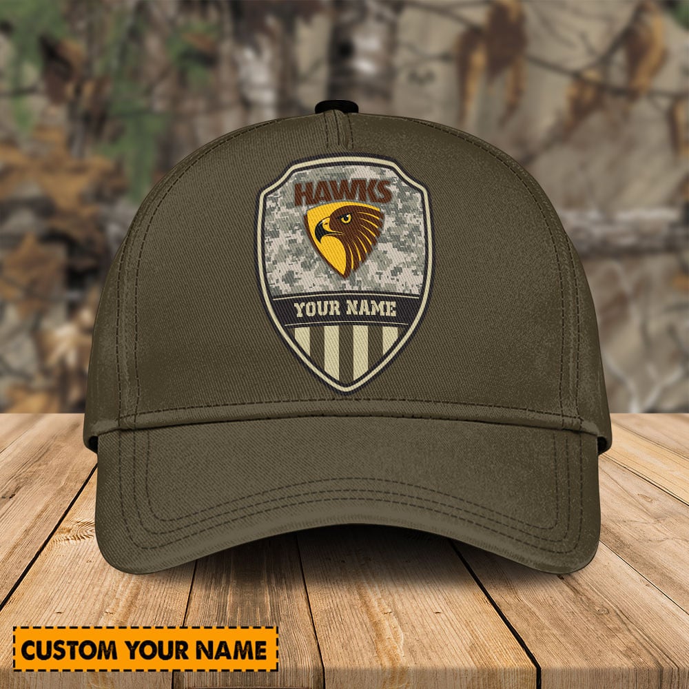AFL Classic Cap Hawthorn Football New Personalized Cap Collection 