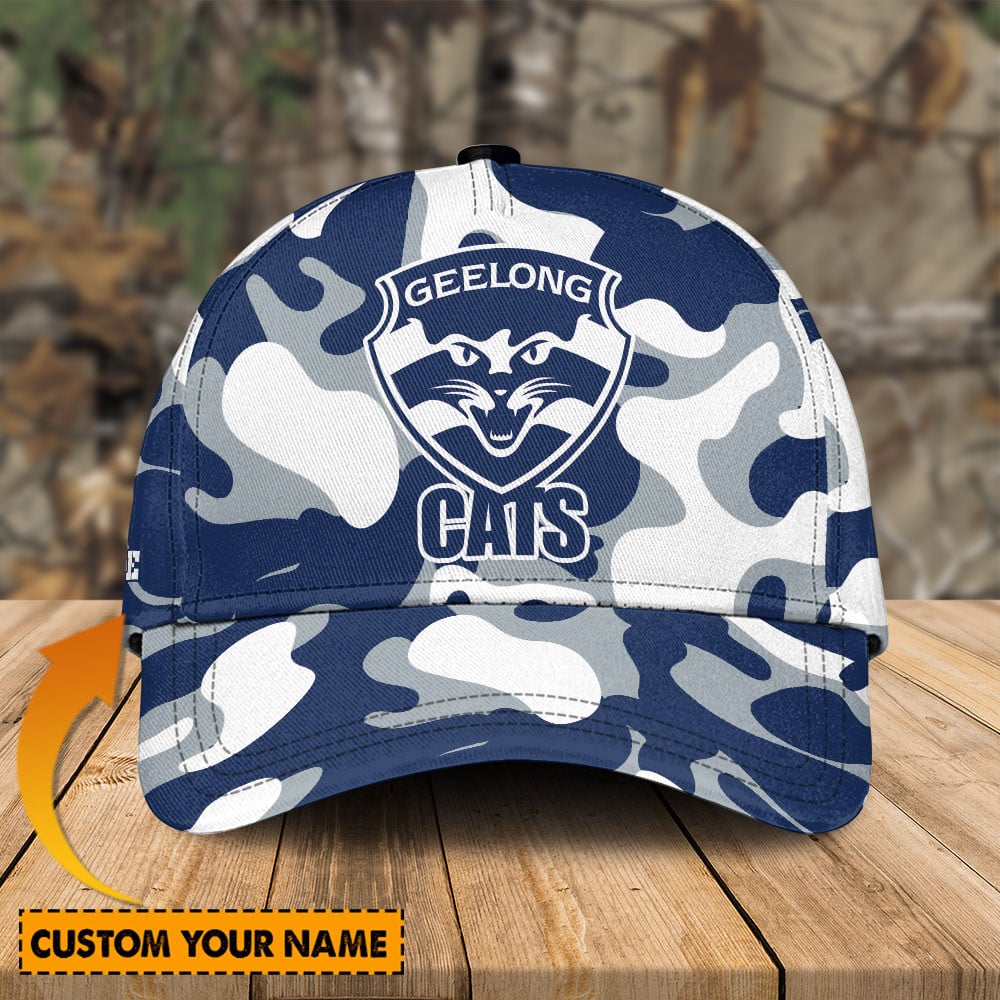 AFL Classic Cap Geelong New Personalized Cap Collection 