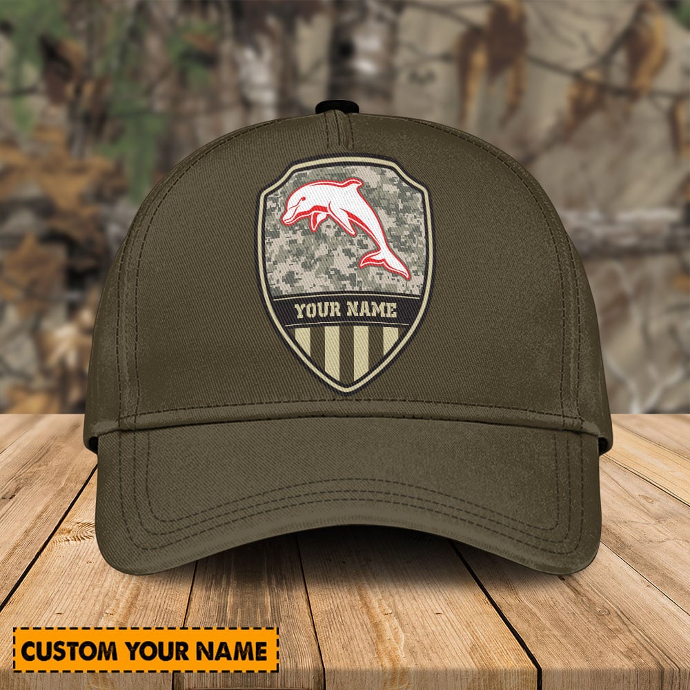 NRL Dolphins New Personalized Classic Cap Collection For Fans