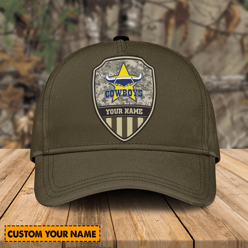 NRL North Queensland Cowboys New Personalized Classic Cap Collection For Fans