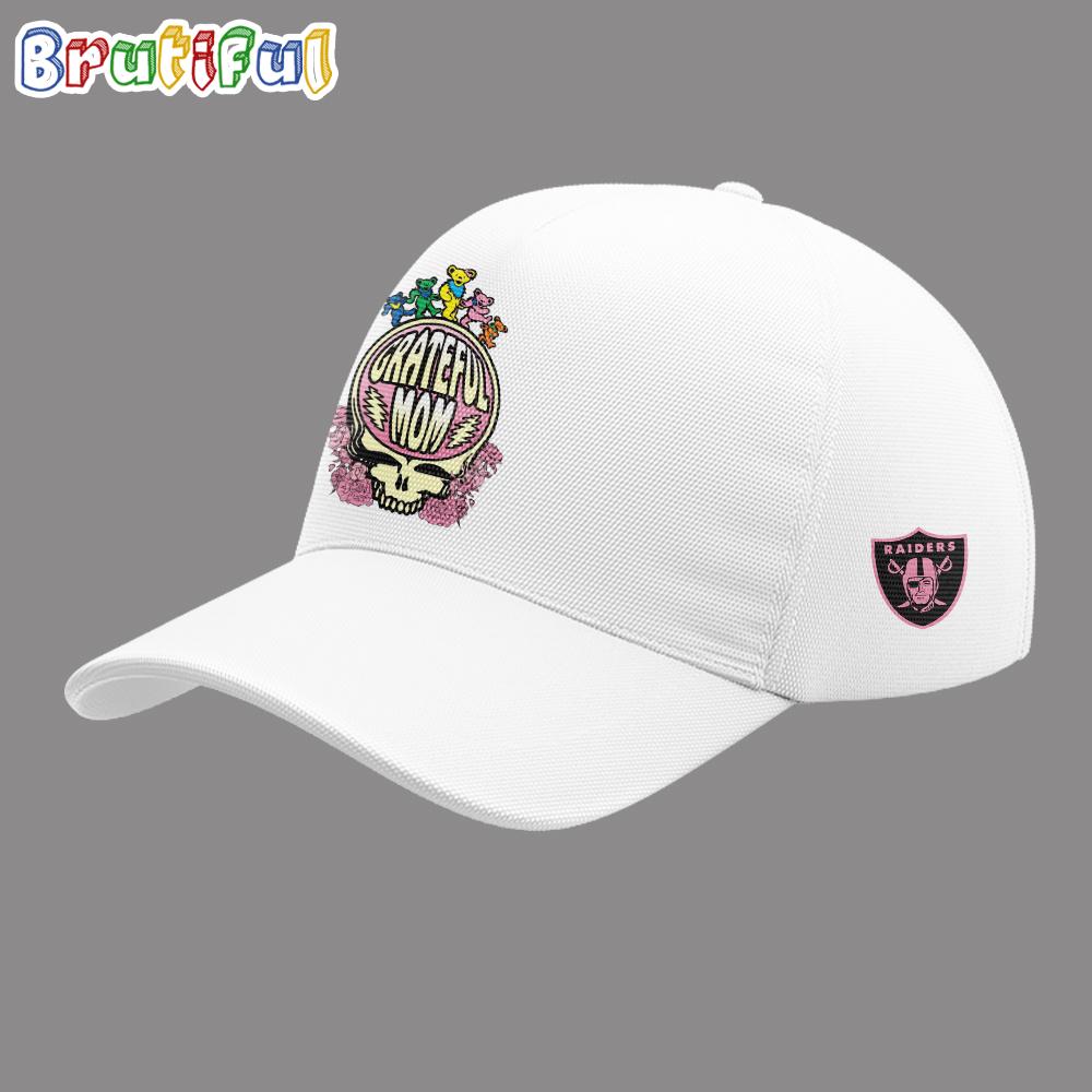 Grateful Dead x Las Vegas Raiders Happy Mothers Day 2025 Cap