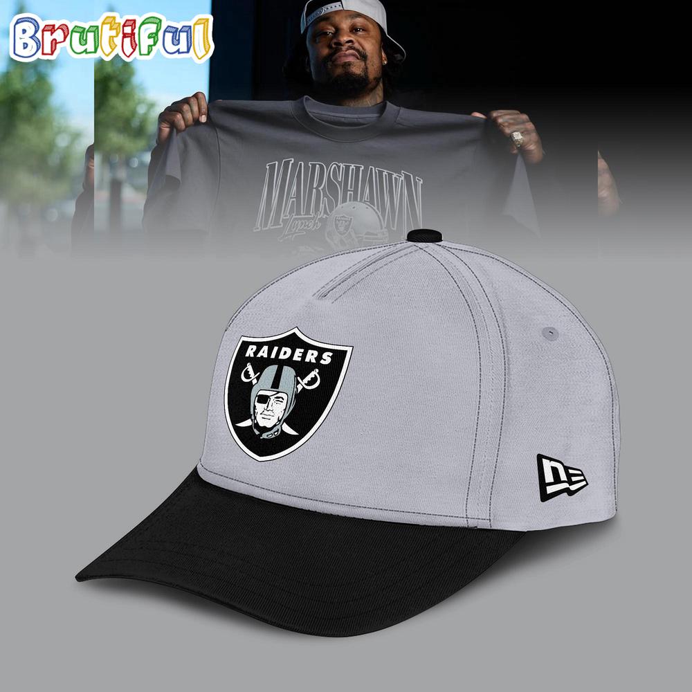 Las Vegas Raiders Marshawn Lynch 2025 Baseball Cap