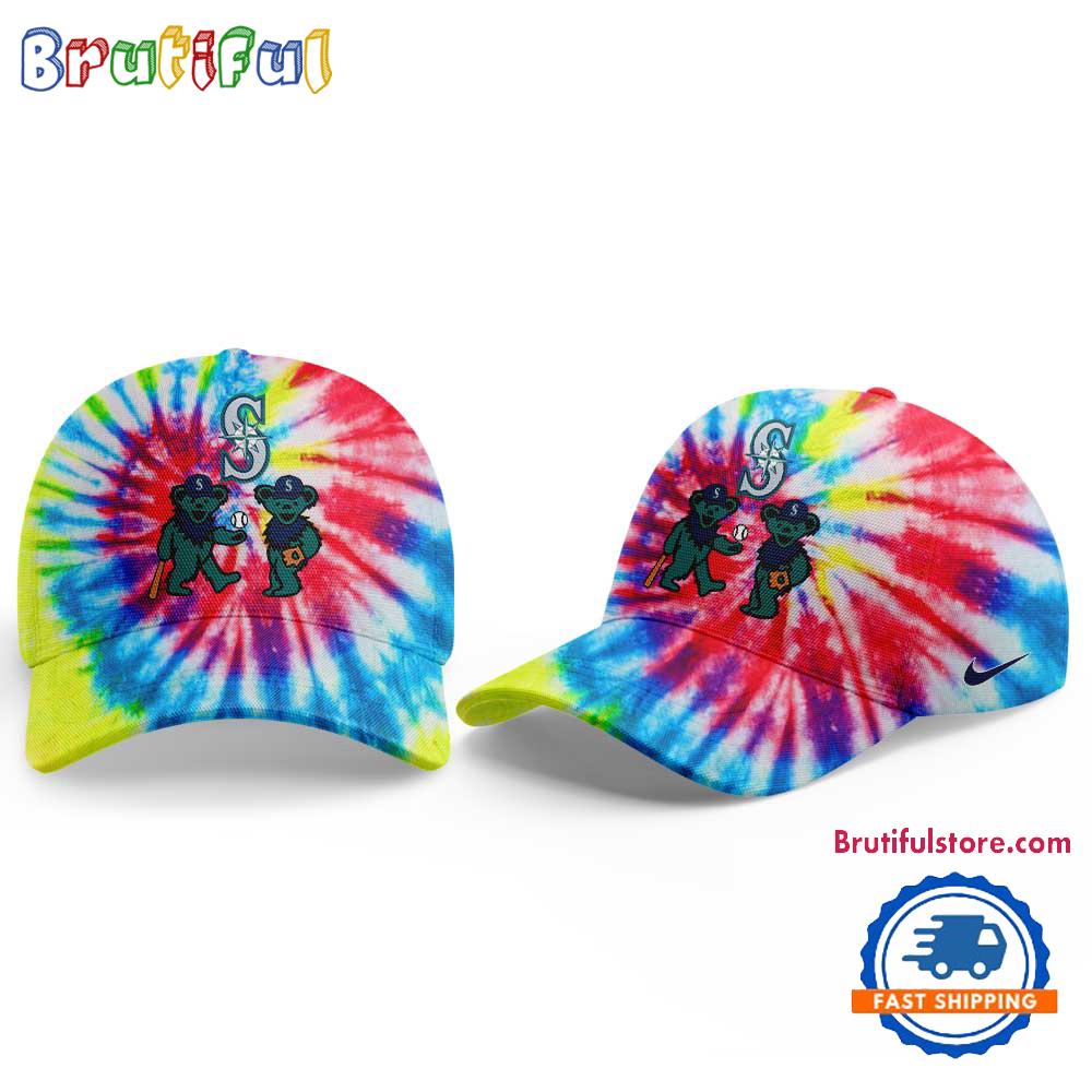 Seattle Mariners x Grateful Dead 2025 New Cap