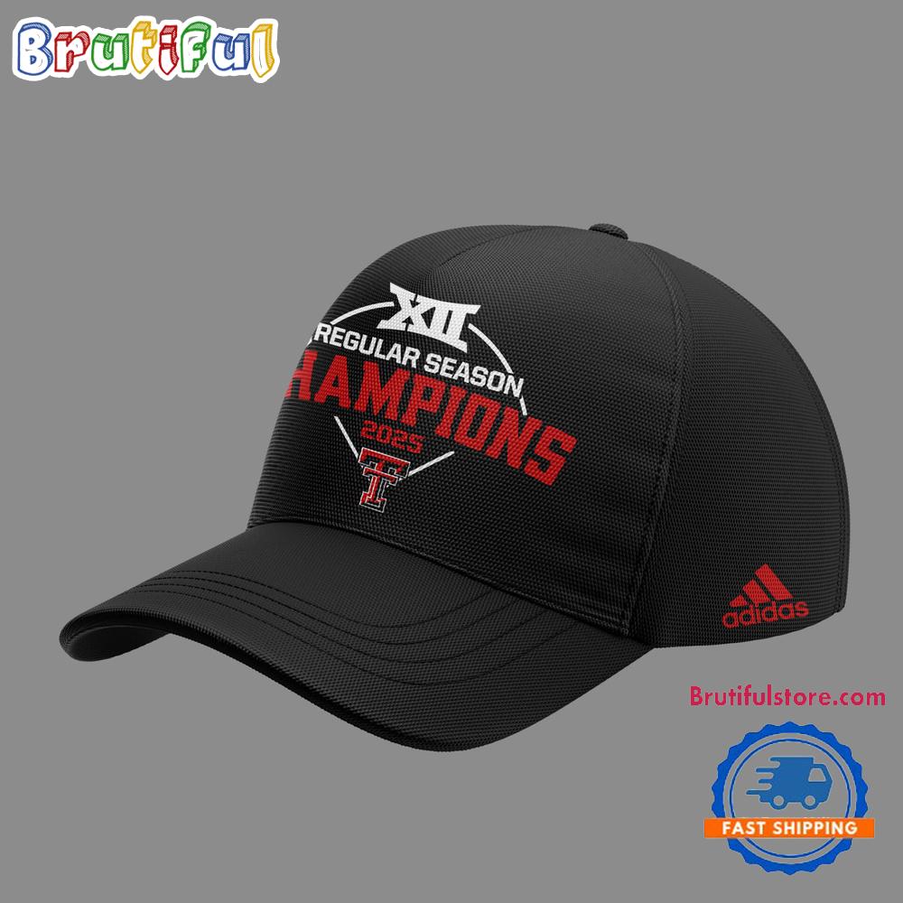 Texas Tech Red Raiders BIG 12 CHAMPIONS 2025 Team Graphic Baseball Cap