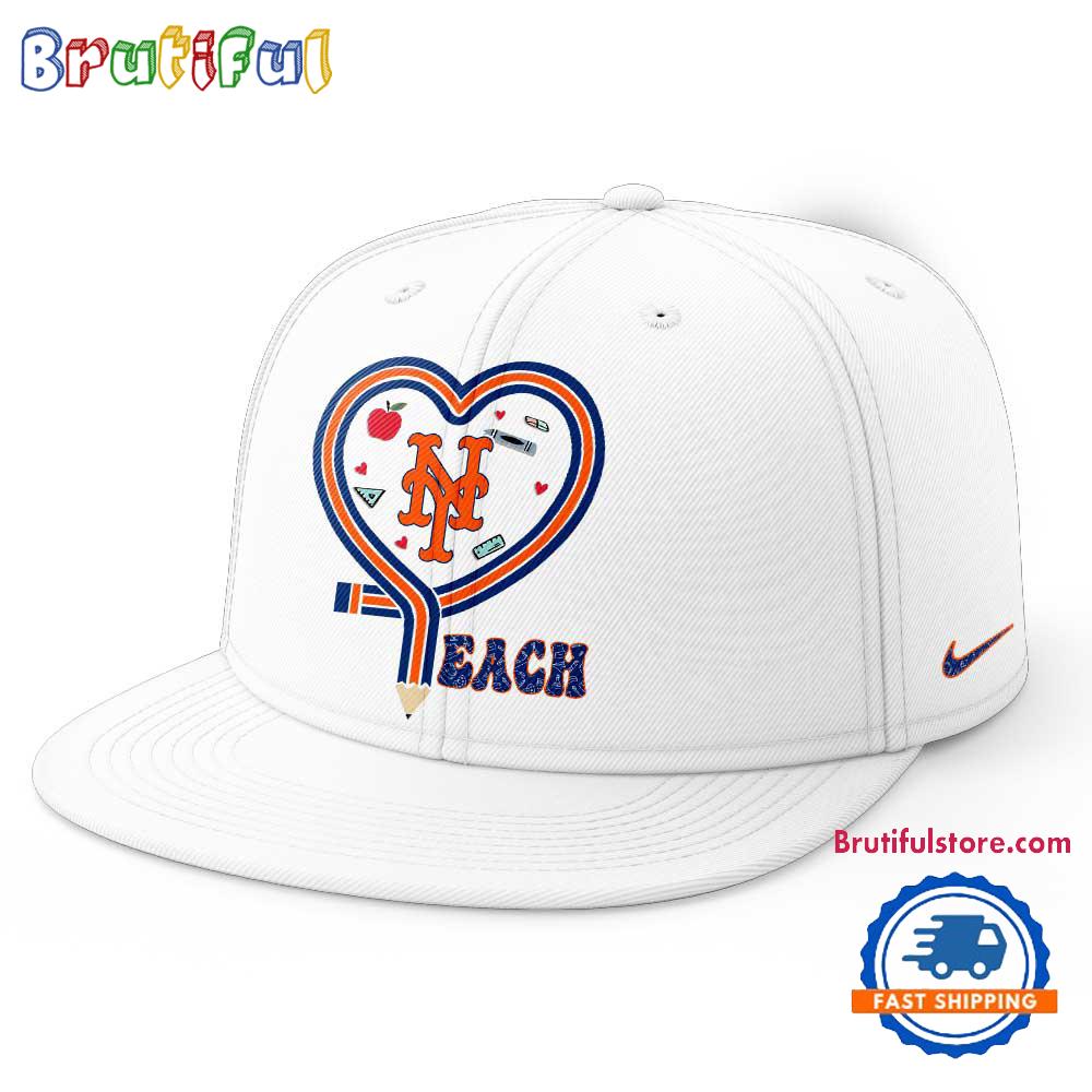 New York Mets Teacher Appreciation 2025 Baseball Cap