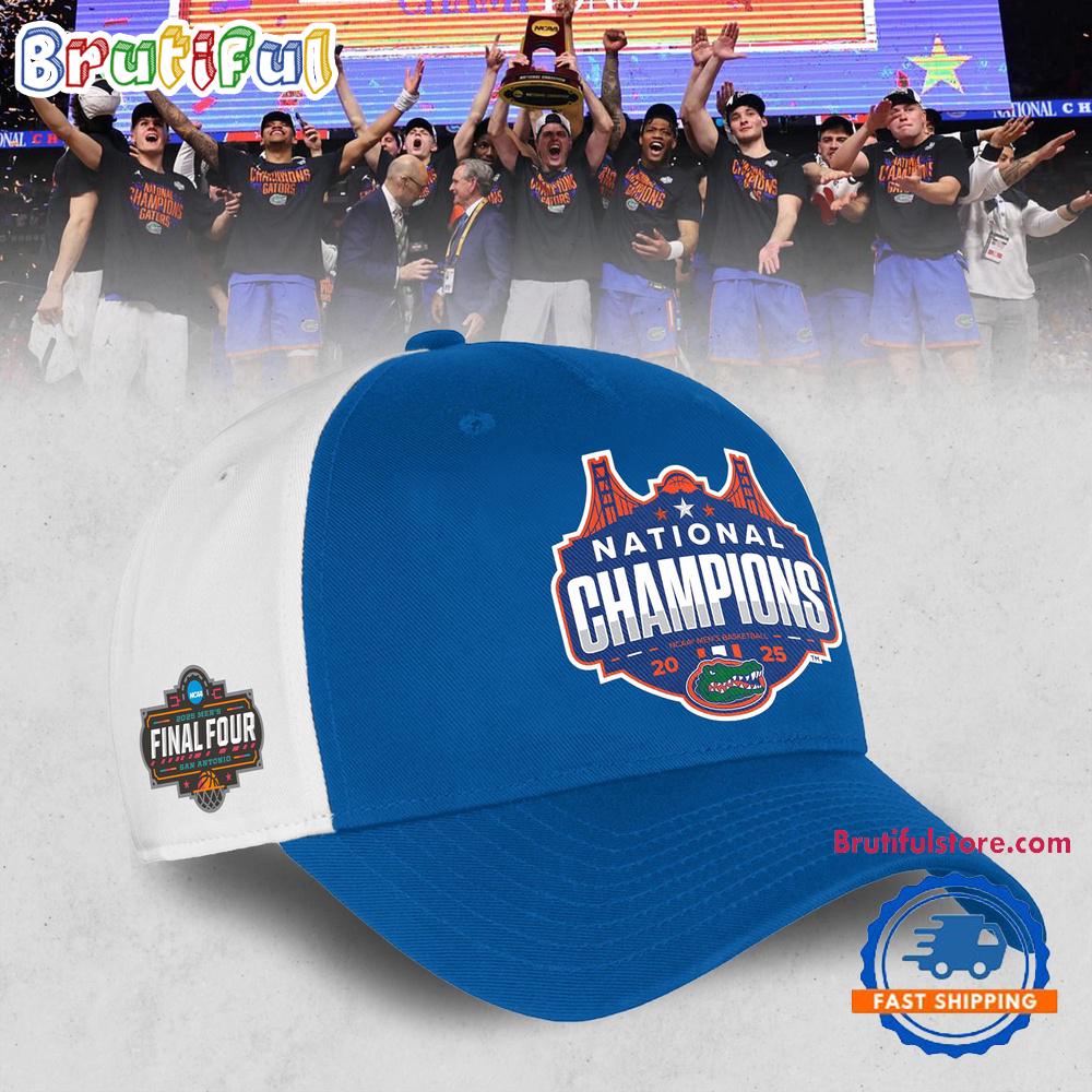 Florida Gators 2025 NCAA Mens Basketball National Champions 3 Time Cap