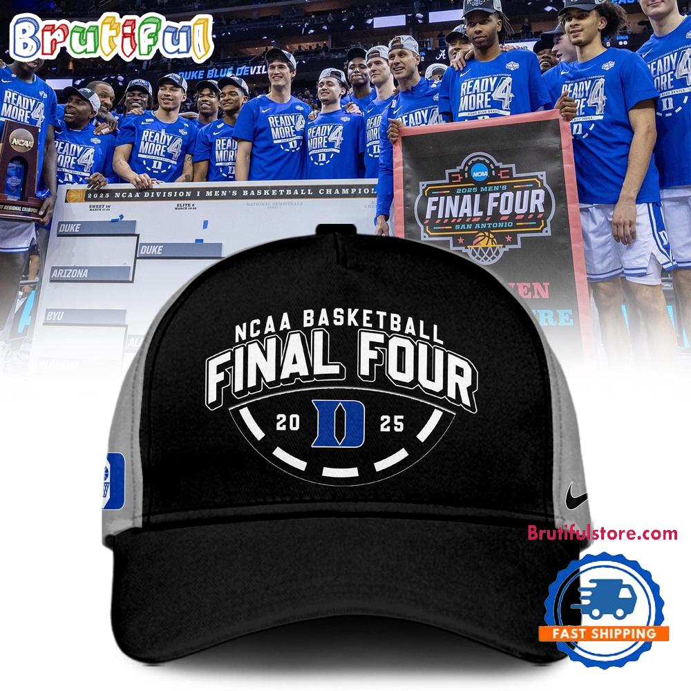 Duke Blue Devils 2025 NCAA Mens Basketball Tournament March Madness Final Four Regional Champions Cap