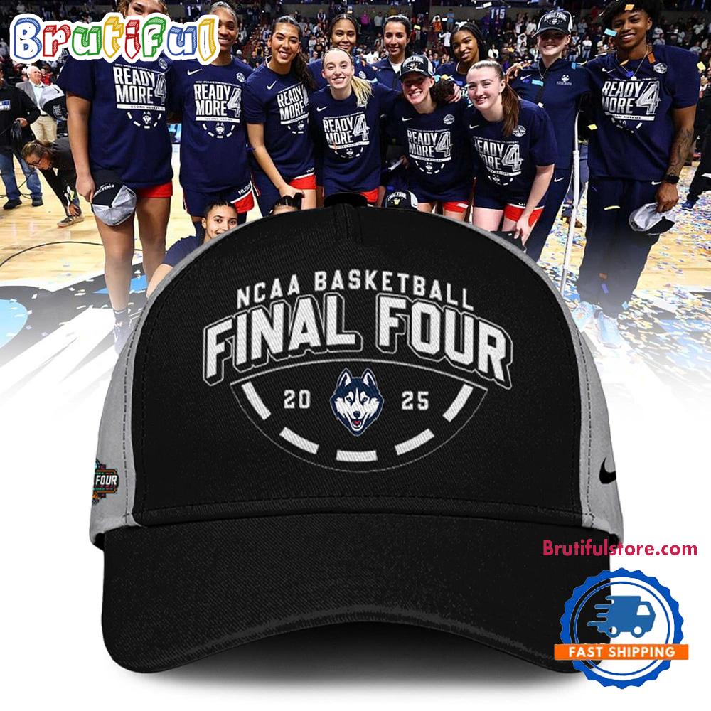 UConn Huskies 2025 NCAA Womens Basketball Tournament March Madness Final Four Regional Champions Locker Room Cap