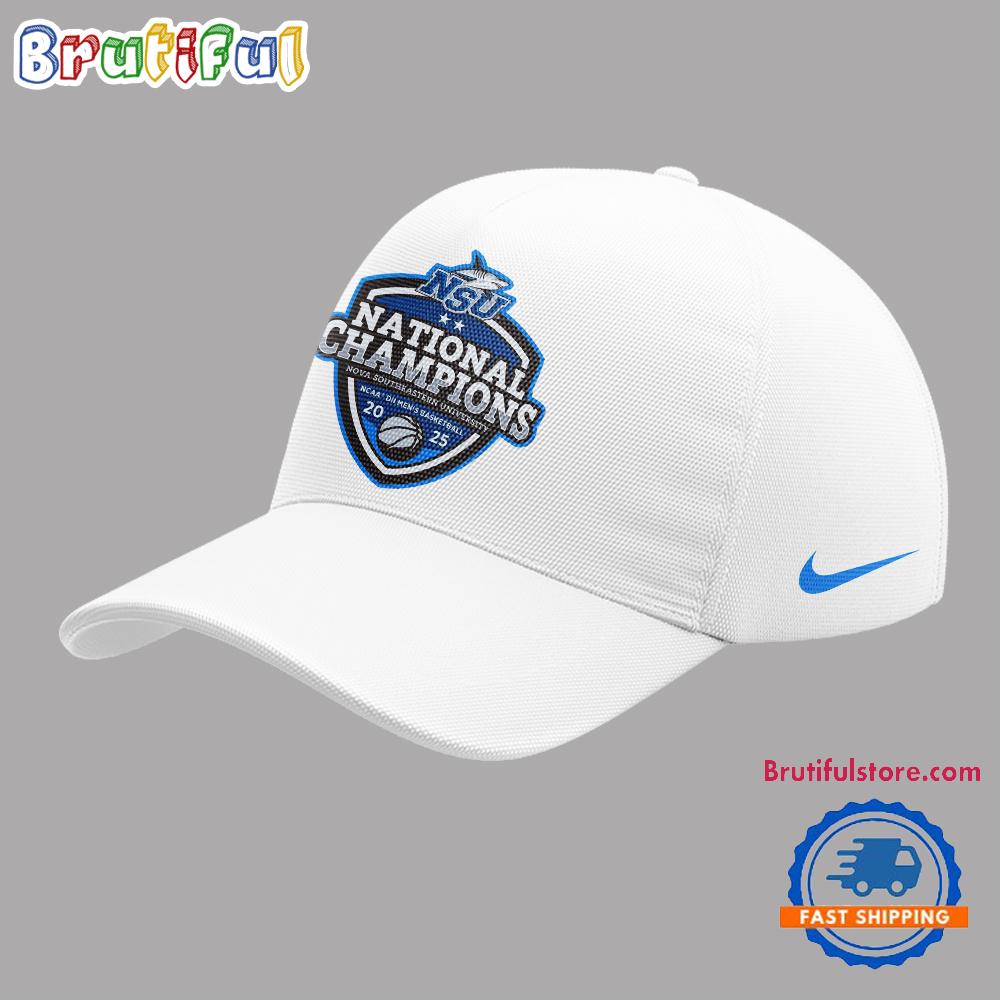 Nova Southeastern 2025 NCAA Division II Mens Basketball x National Champions Cap