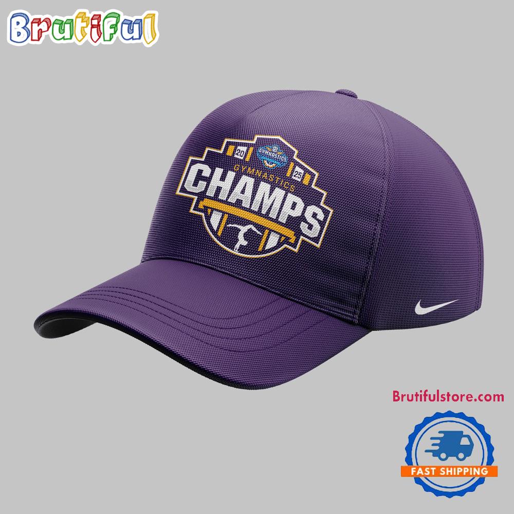 LSU Tigers 2025 SEC Womens Gymnastics Champions 3D All Over Print Cap