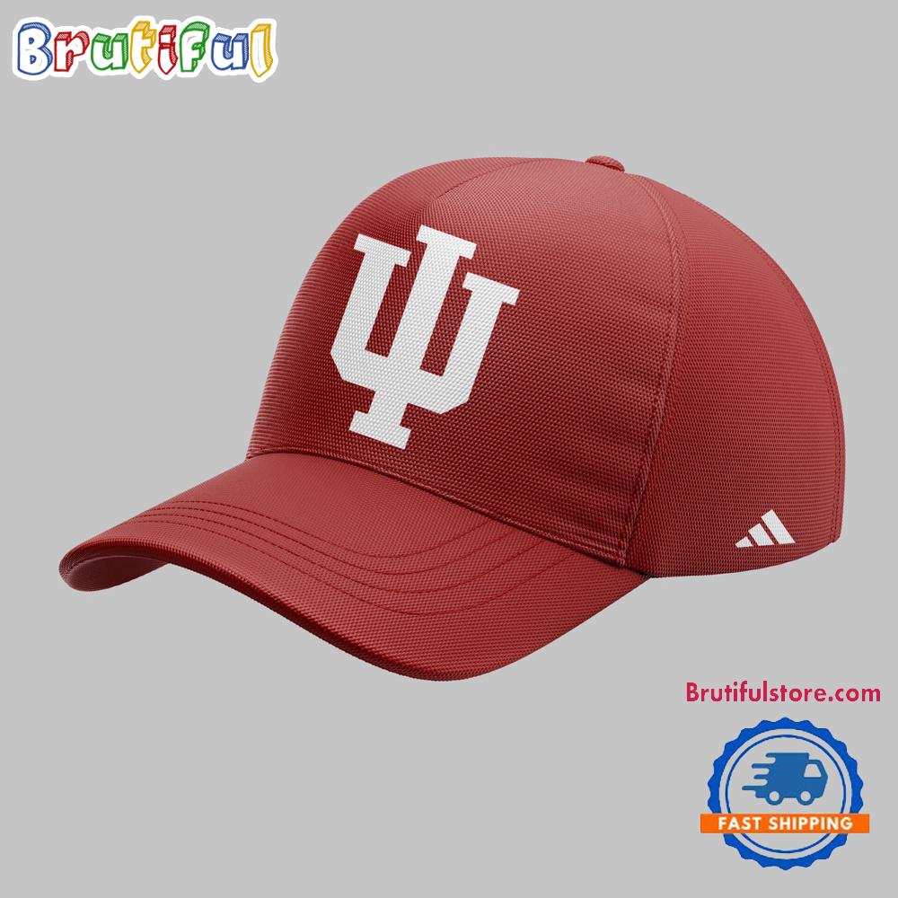 Coach Darian DeVries Indiana Hoosiers Mens Basketball 2025 Red Cap