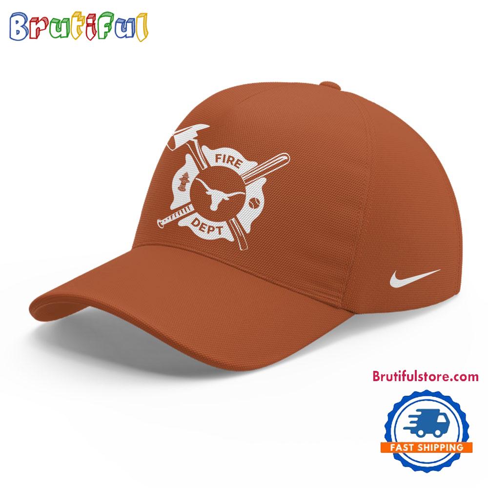 Texas Longhorns x Firefighter Appreciation Night 3D All Over Print Cap Hats