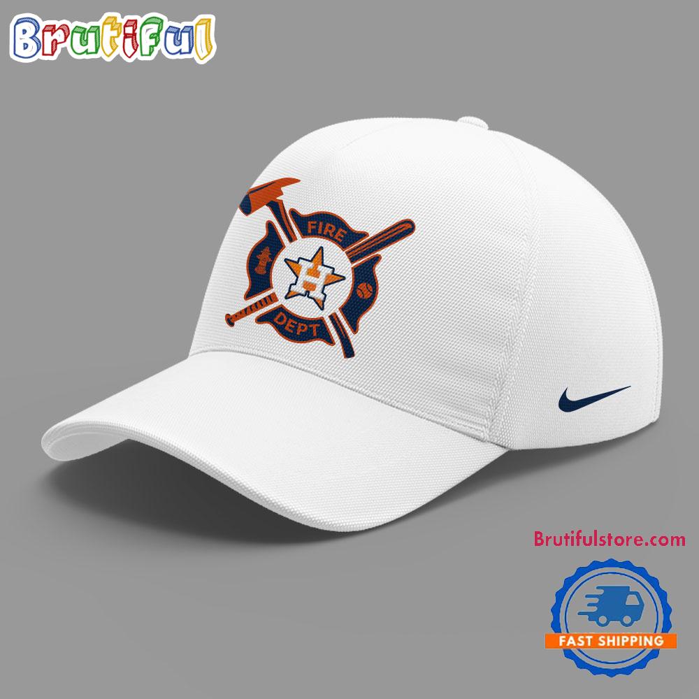 Houston Astros x Firefighter Appreciation Night 3D Print White Cap