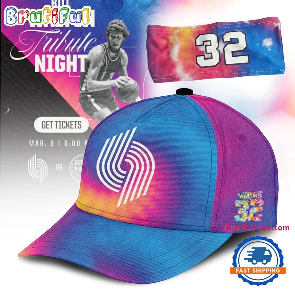 Portland Trail Blazers Bill Walton Tribute 2025 Classic Cap