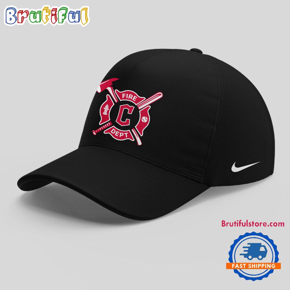 Cleveland Guardians x Firefighter Appreciation Night Black Cap