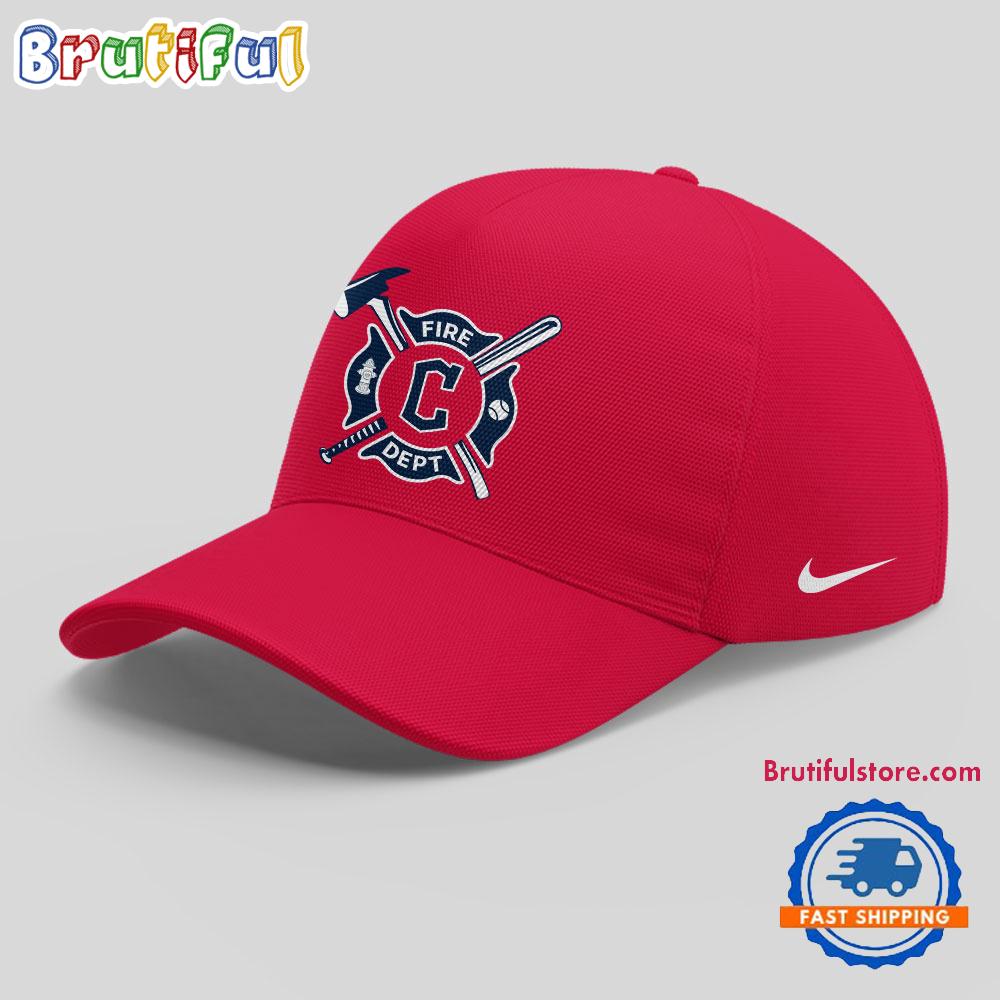 Cleveland Guardians x Firefighter Appreciation Night Red Cap