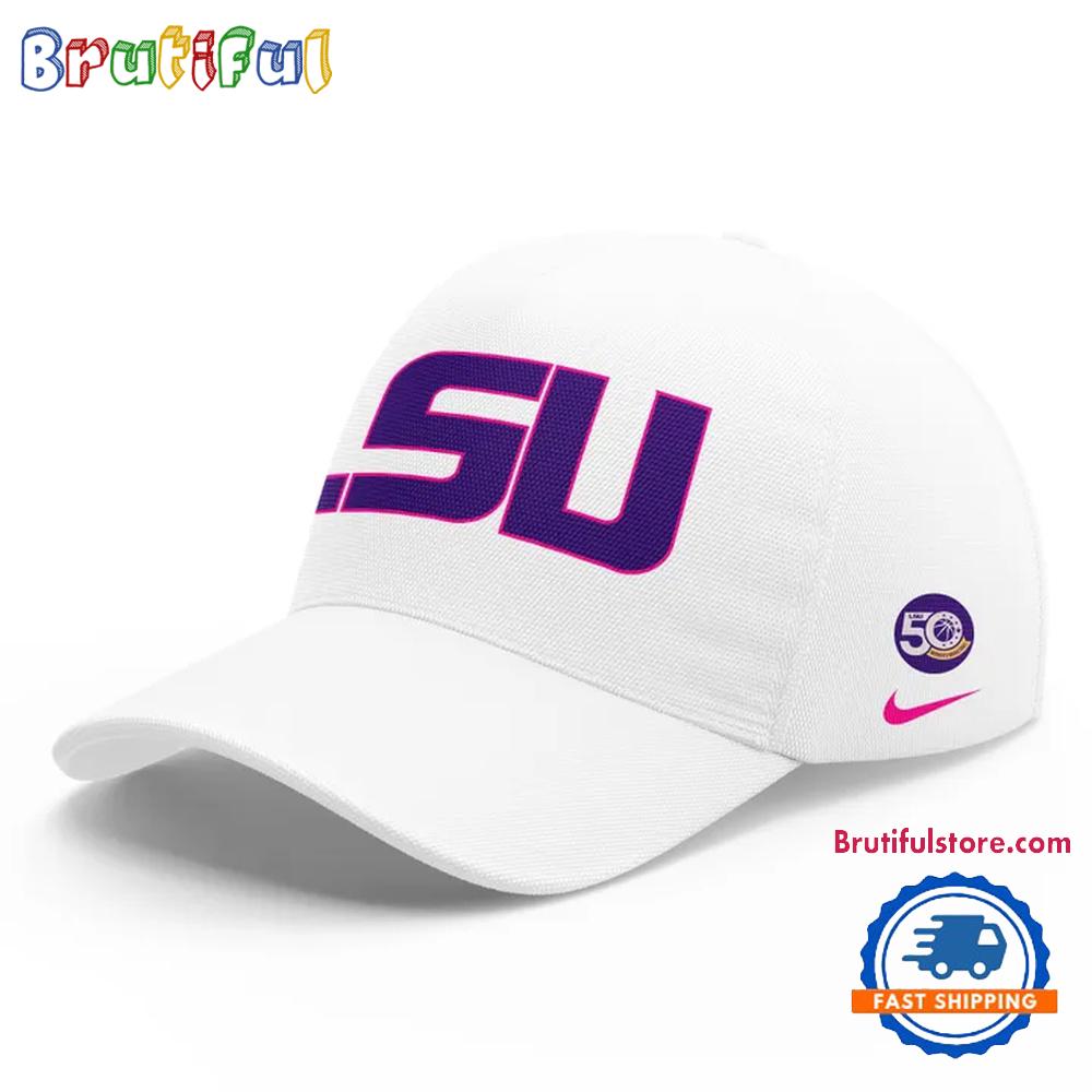 LSU Tigers Womens Basketball X Play4kay Game Geaux Pink Cap Hats