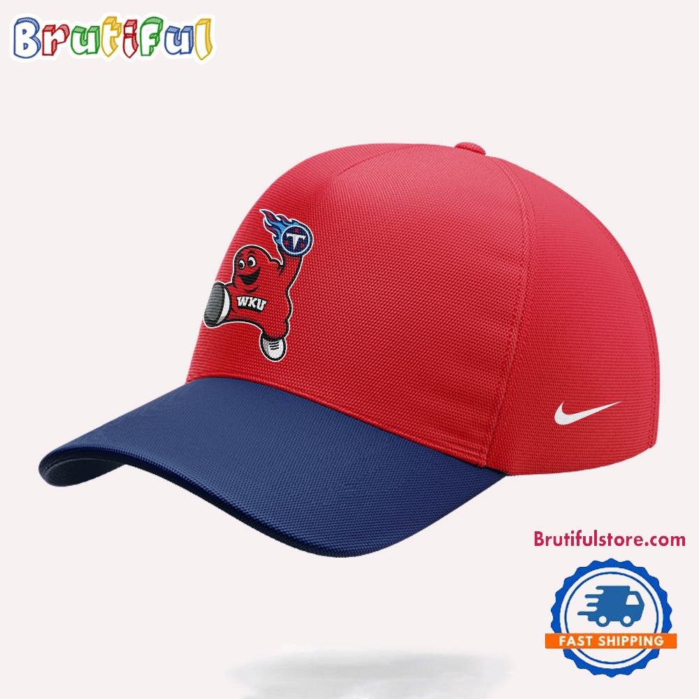 Western Kentucky Hilltoppers Tennessee Titans Night New Design Cap Hats