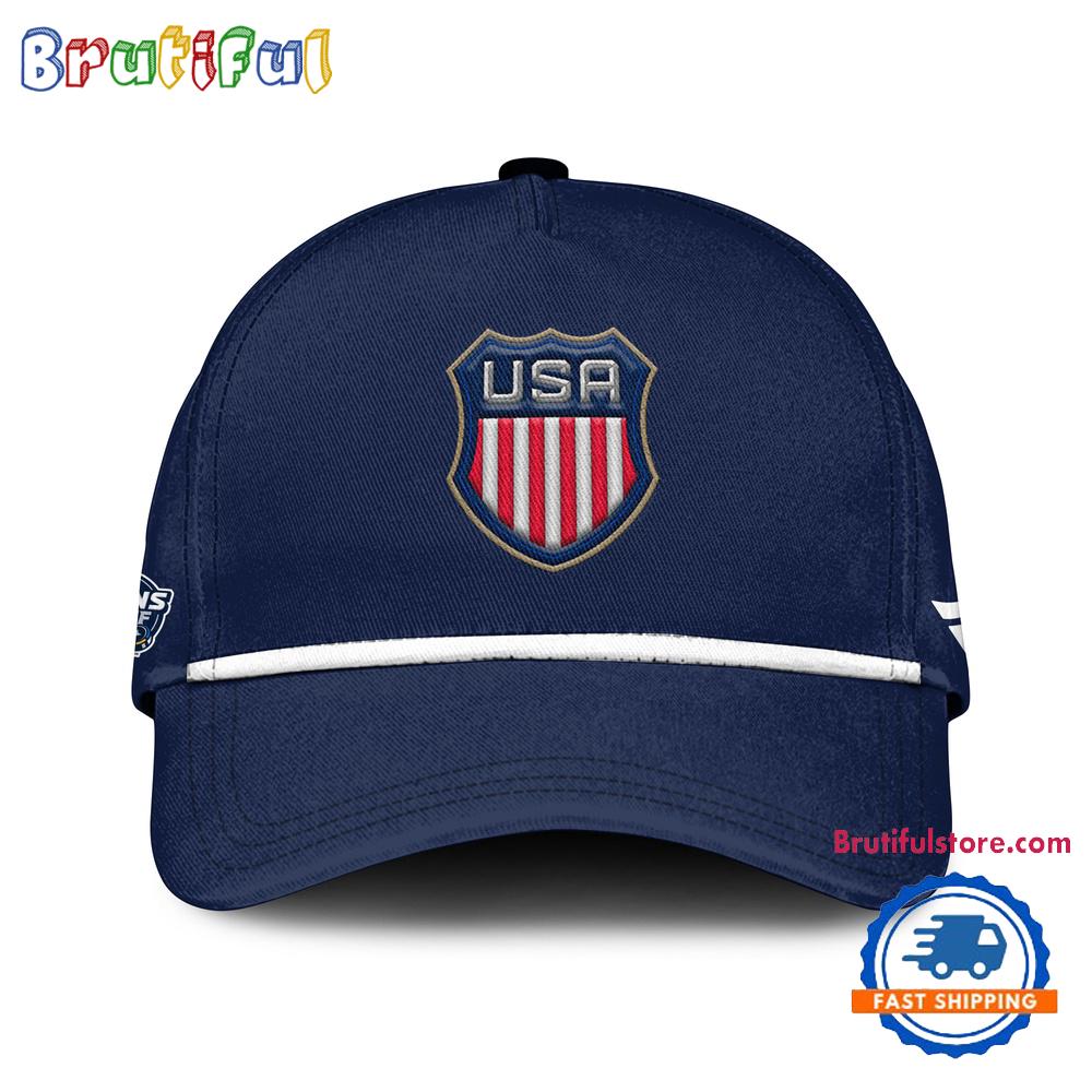 NHL 4 Nations Faceoff USA Premium Cap Hats